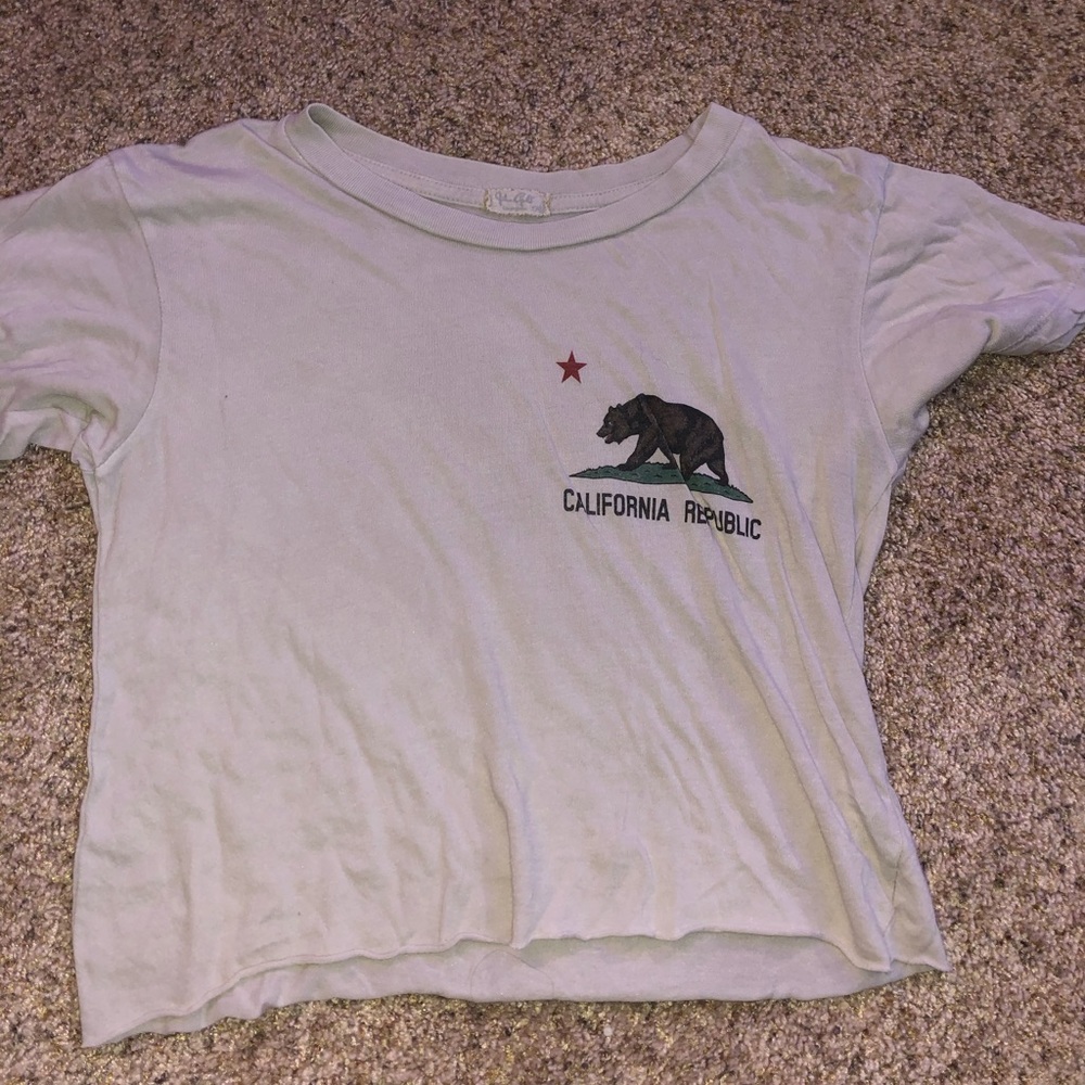 John Galt cropped T-shirt